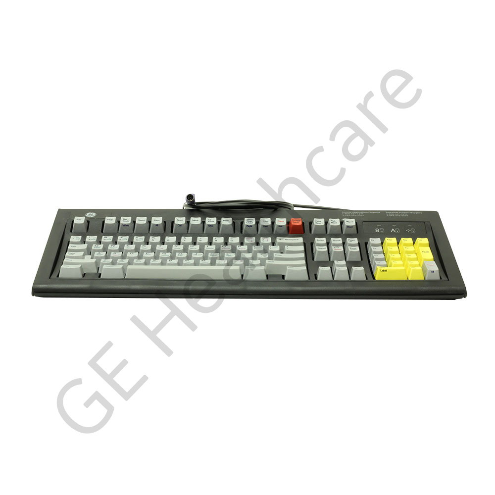 Keyboard - Black Mac Lab/Cath Lab Pre-Assembly - English Keyboard - Black Mac Lab/Cath Lab Pre-Assembly - English